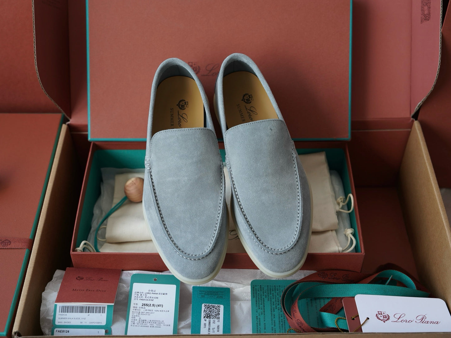 Mens Loro Piana Loafers